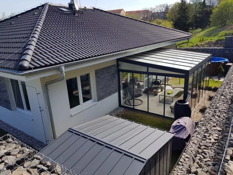 Pergola aluminiowa ROBUST + Przeszklenie STANDARD - Braňany