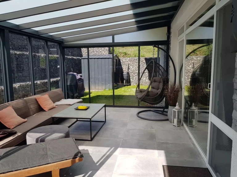 Pergola aluminiowa ROBUST + Przeszklenie STANDARD - Braňany
