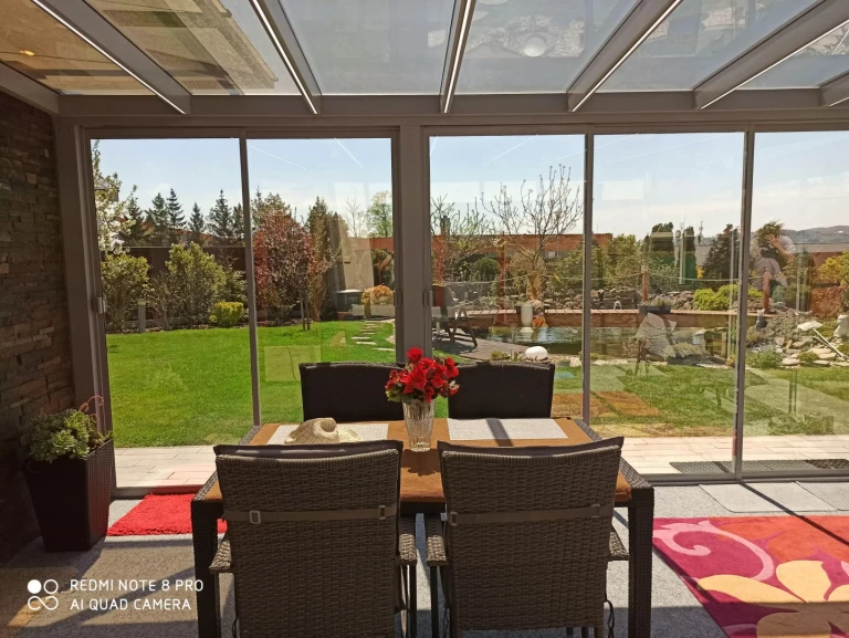 Pergola aluminiowa ROBUST + Przeszklenie STANDARD - Blansko
