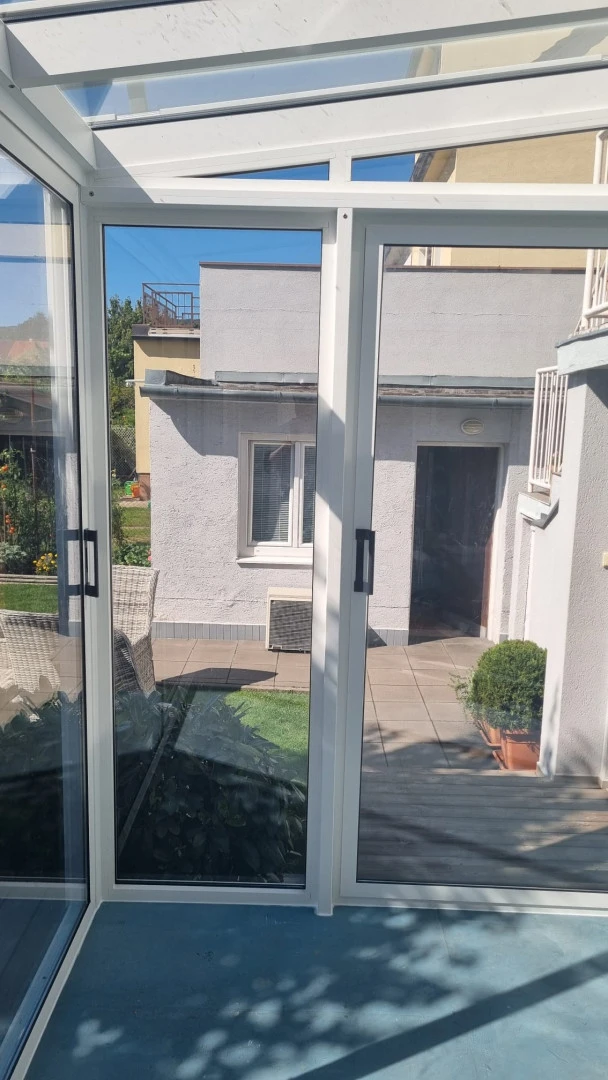 Solidny ogród zimowy w Pradze